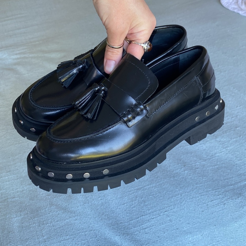🌼 NWOT Free people Teagan Loafers size 6 - Picture 8 of 10